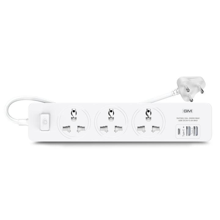 GM Cuba 3341 Extension Board 240 Volts (White)