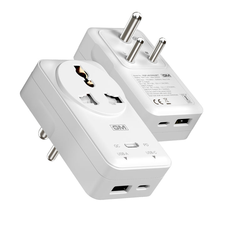 G+ PD Adapter with 2500W Socket 20W (WHITE)