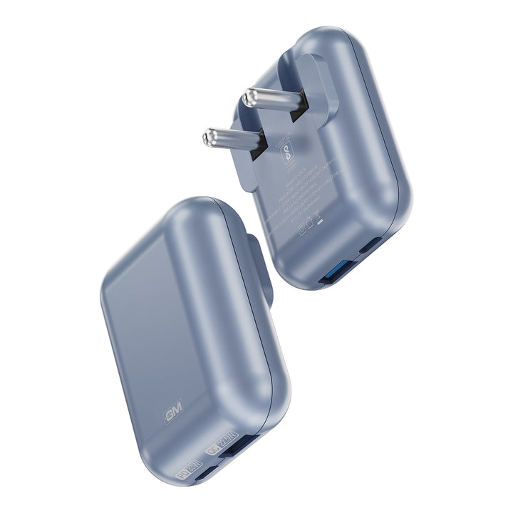G+ Spyder Adaptor - 33W Fast Charging (Light Blue)