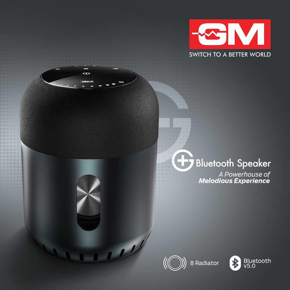 Bluetooth Speaker - 60W, BT 5.0, VOICE CONTROL, 15H PLAYTIME