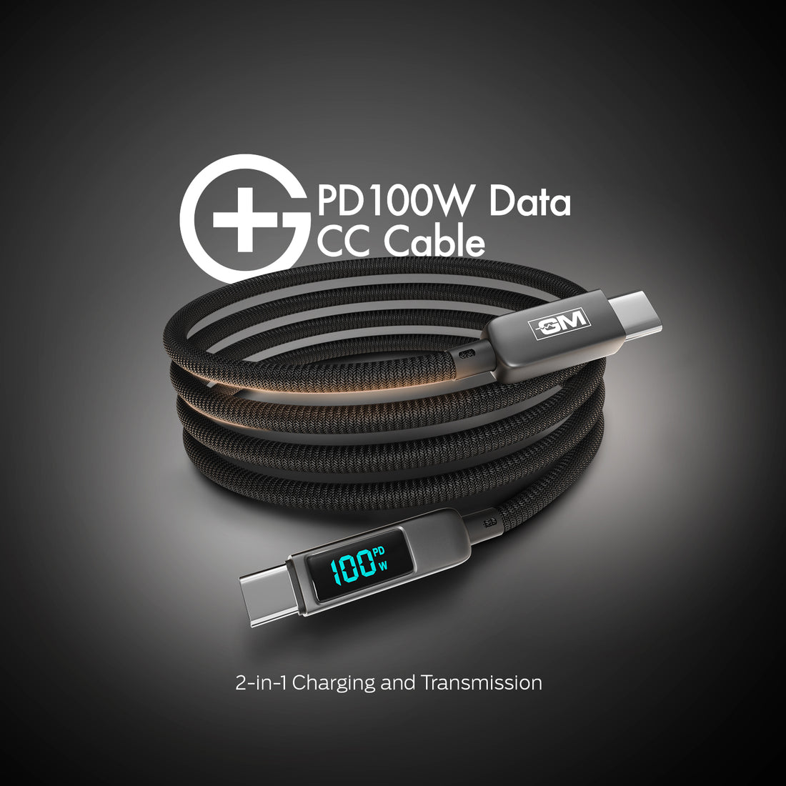 G+ PD Data CC Cable - 100W (GREY)