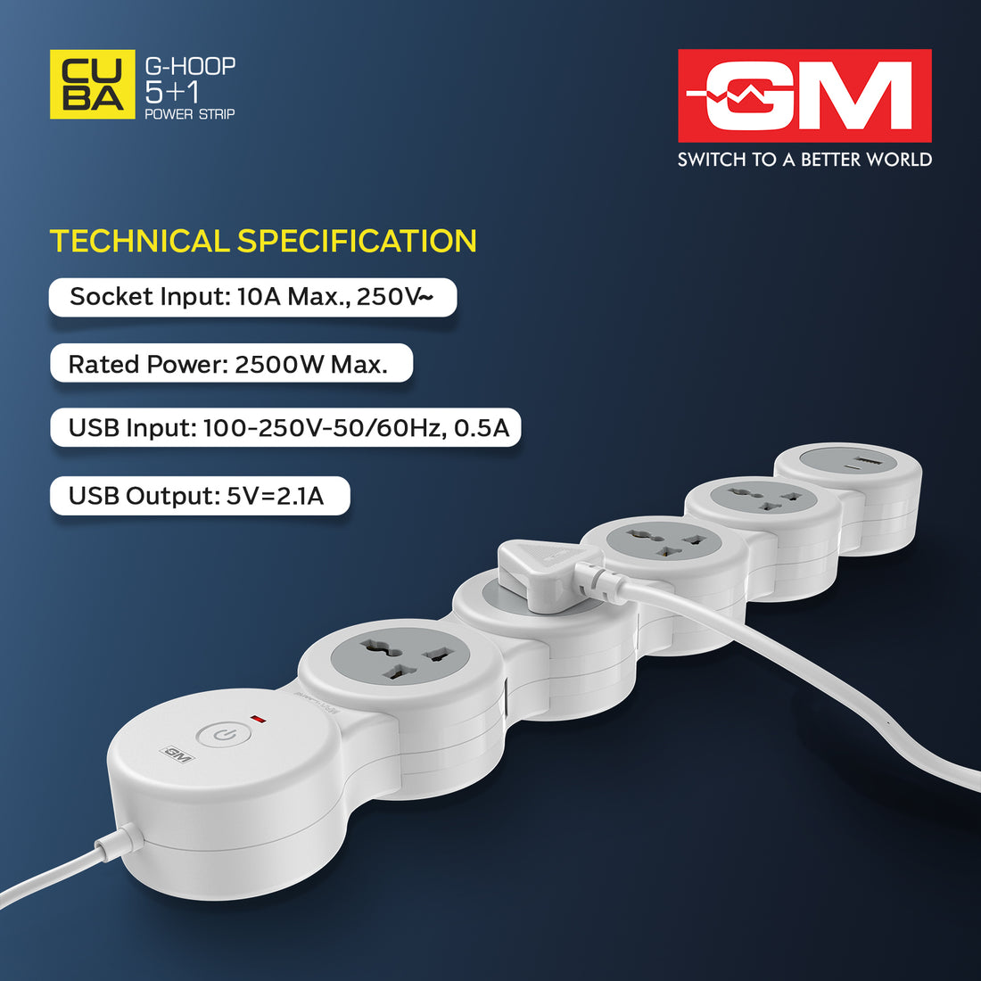 5+1 G-HOOP SPIKE GUARD WITH TYPE A & C (White)