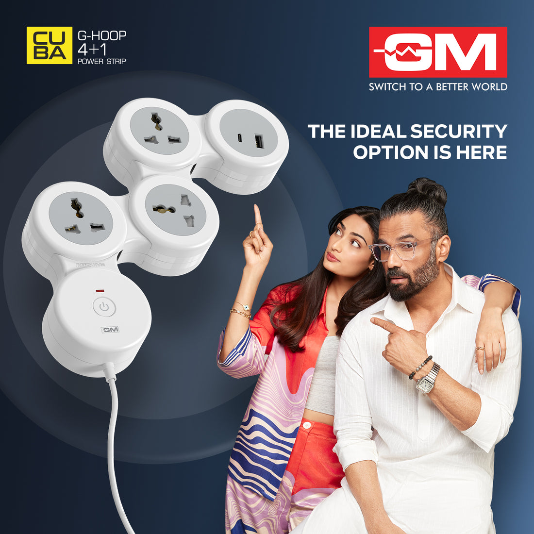 4+1 G-HOOP SPIKE GUARD WITH TYPE A & C (White)