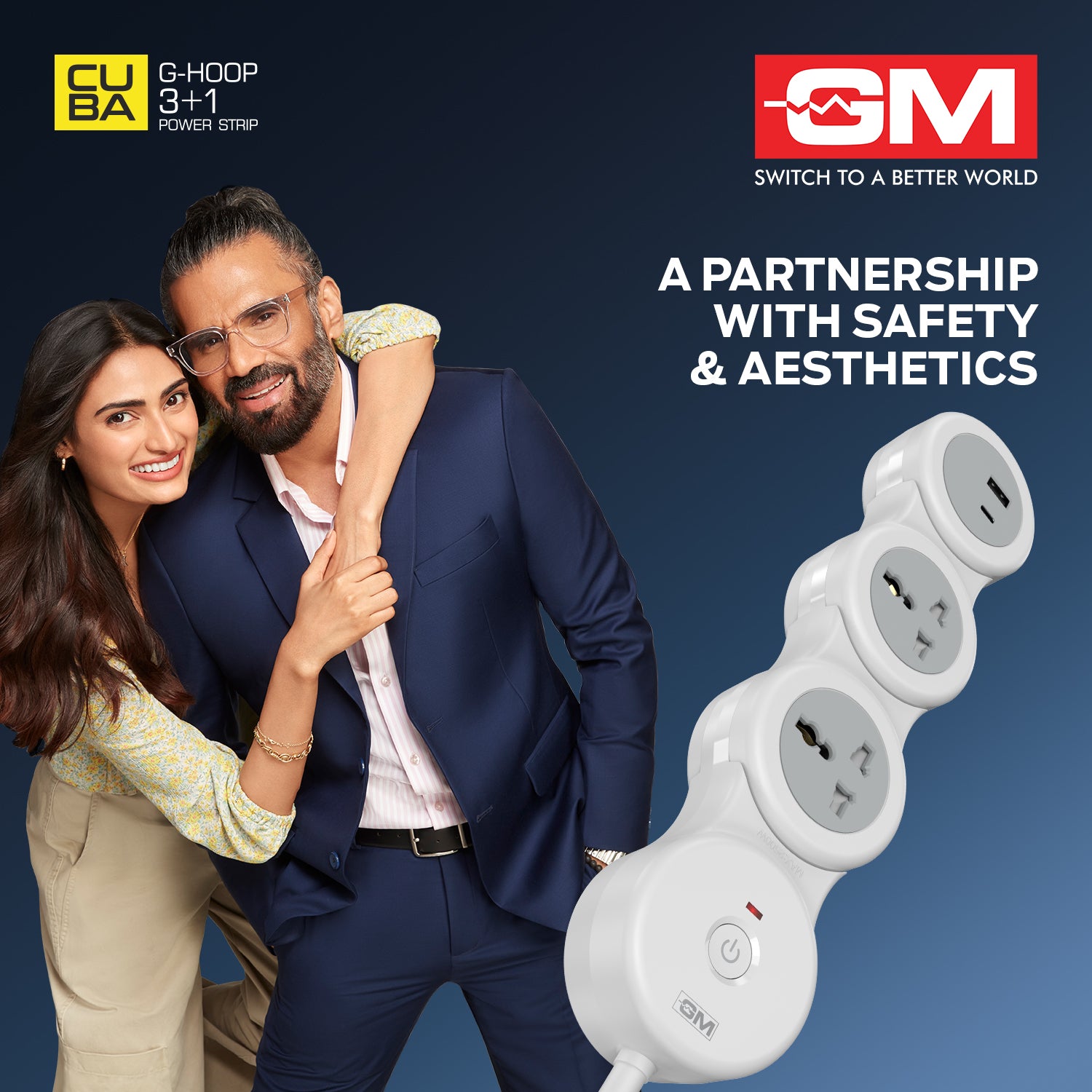 3+1 G-HOOP SPIKE GUARD WITH TYPE A & C (White)