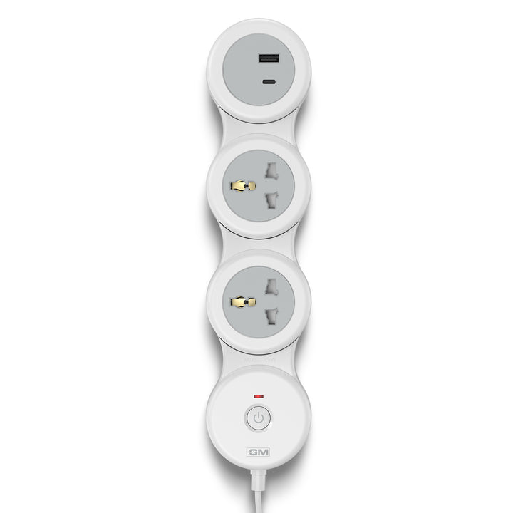 3+1 G-HOOP SPIKE GUARD WITH TYPE A & C (White)