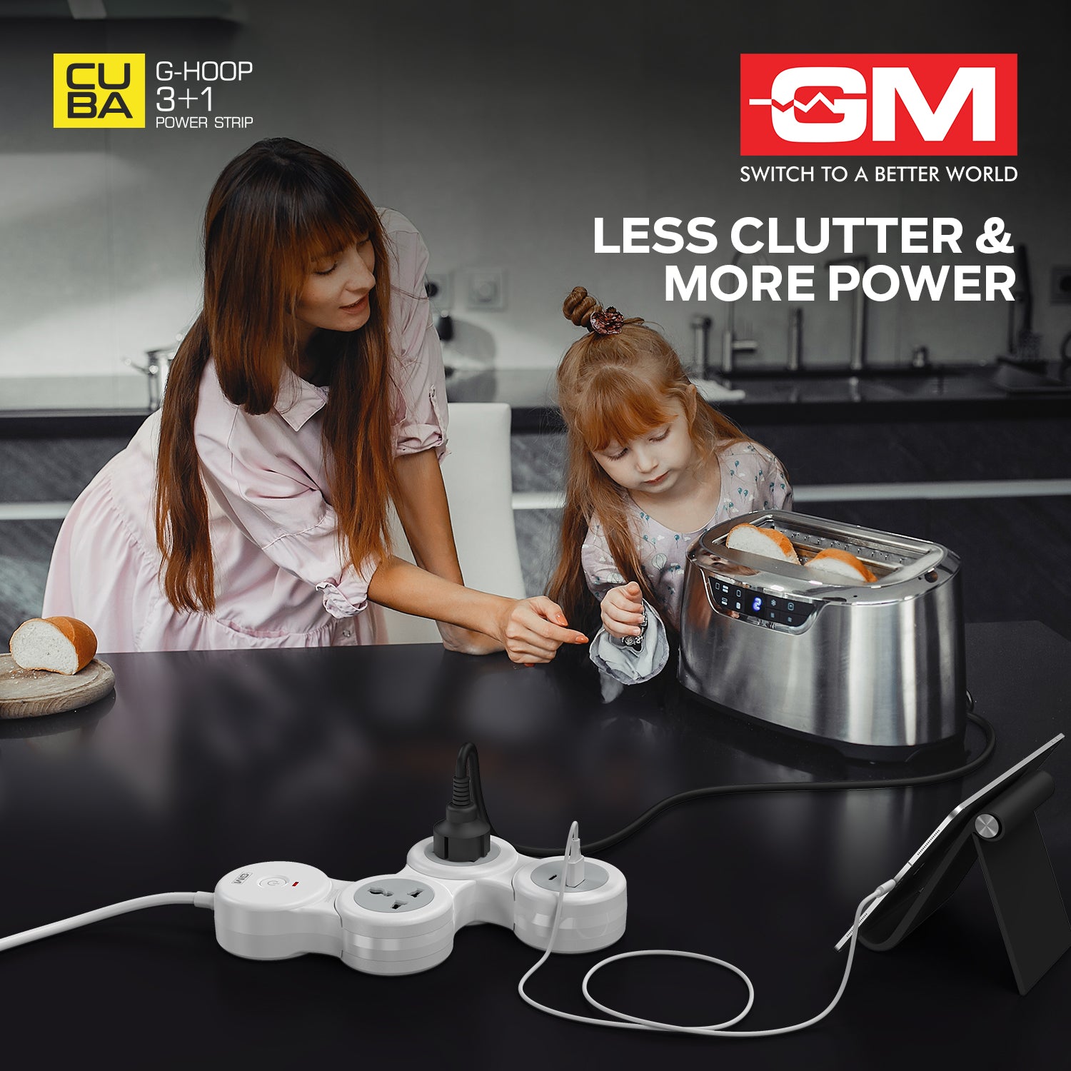 3+1 G-HOOP SPIKE GUARD WITH TYPE A & C (White)