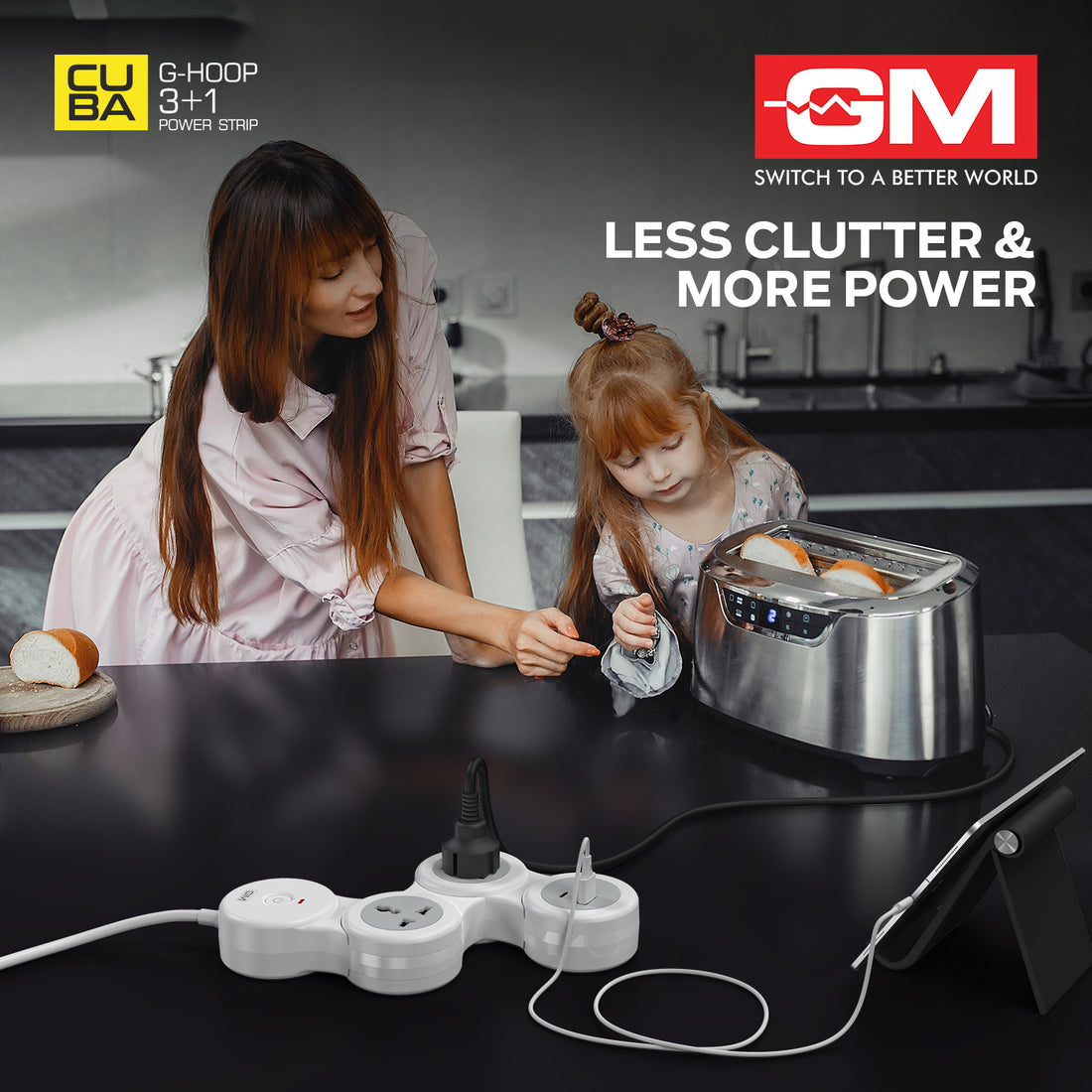 3+1 G-HOOP SPIKE GUARD WITH TYPE A & C (White)