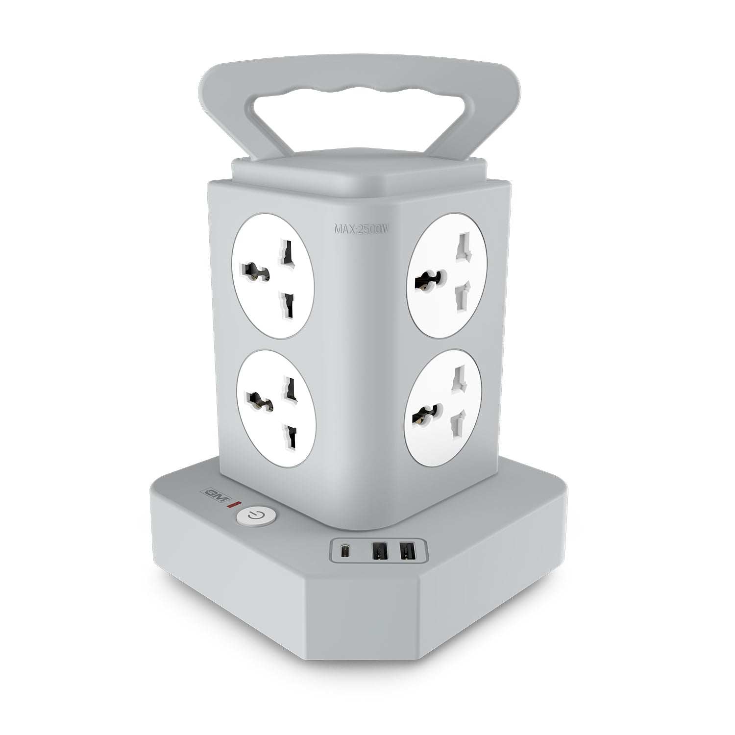 9+1 G-HOOP TOWER SPIKE GUARD WITH TYPE A & C (White)