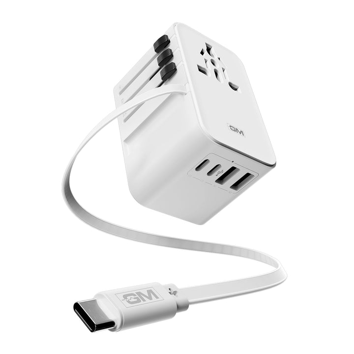 G+ Travelease Pro with Retractable Cable 35W (White)