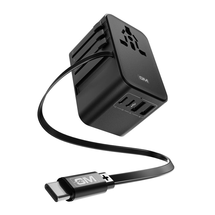 G+ Travelease Pro with Retractable Cable 35W (Black)