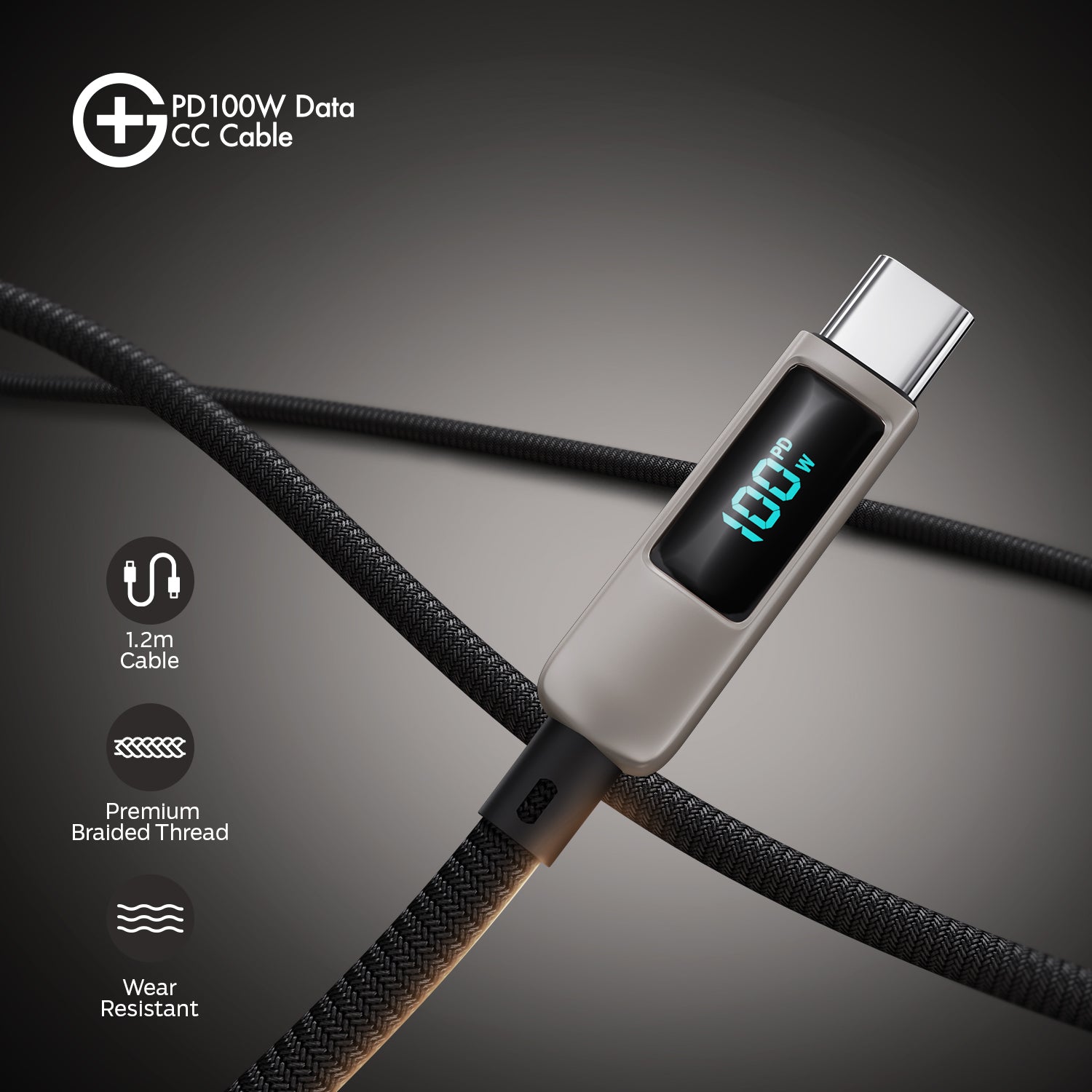 G+ PD Data CC Cable - 100W (GOLD)
