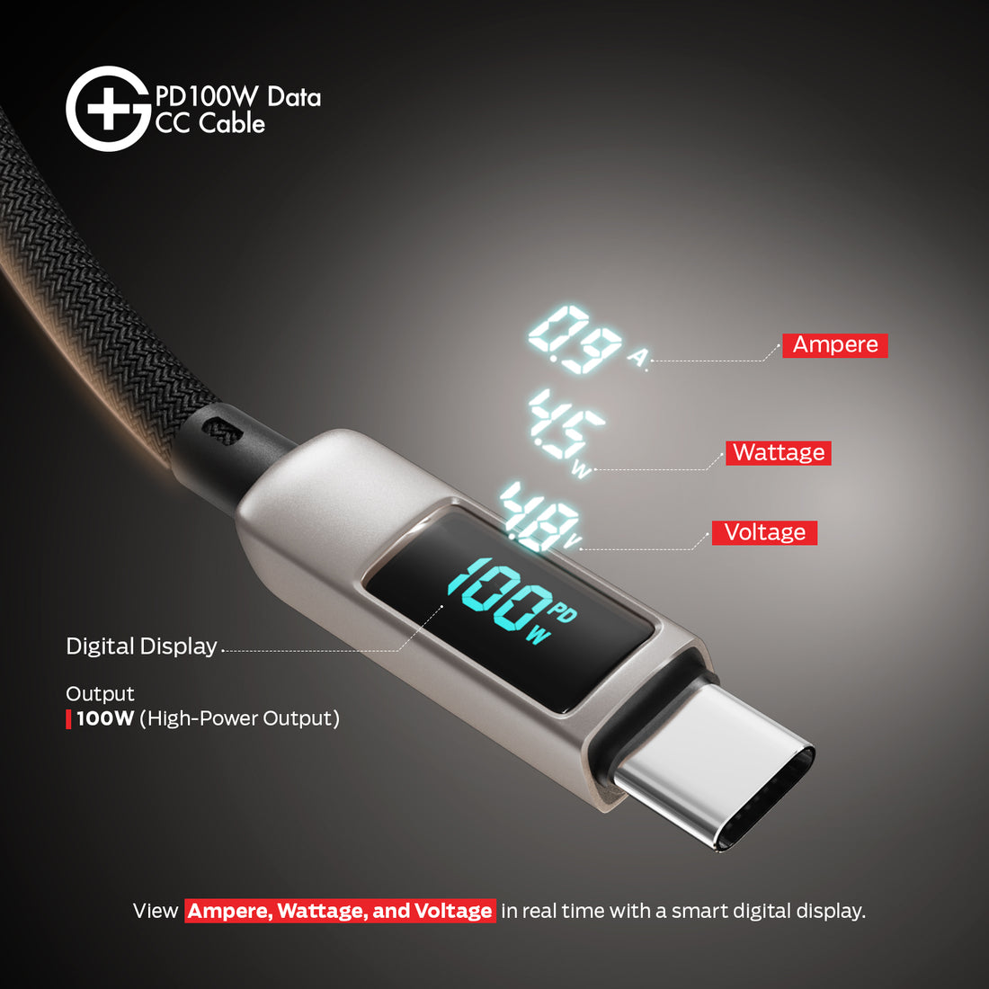 G+ PD Data CC Cable - 100W (GOLD)