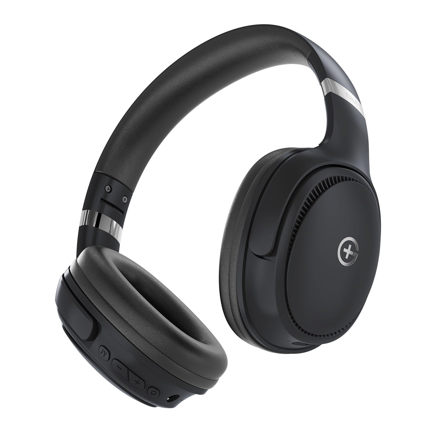 HEADPHONES - BT 5.3, 55H, PURE BASS, LOW LATENCY (Black)
