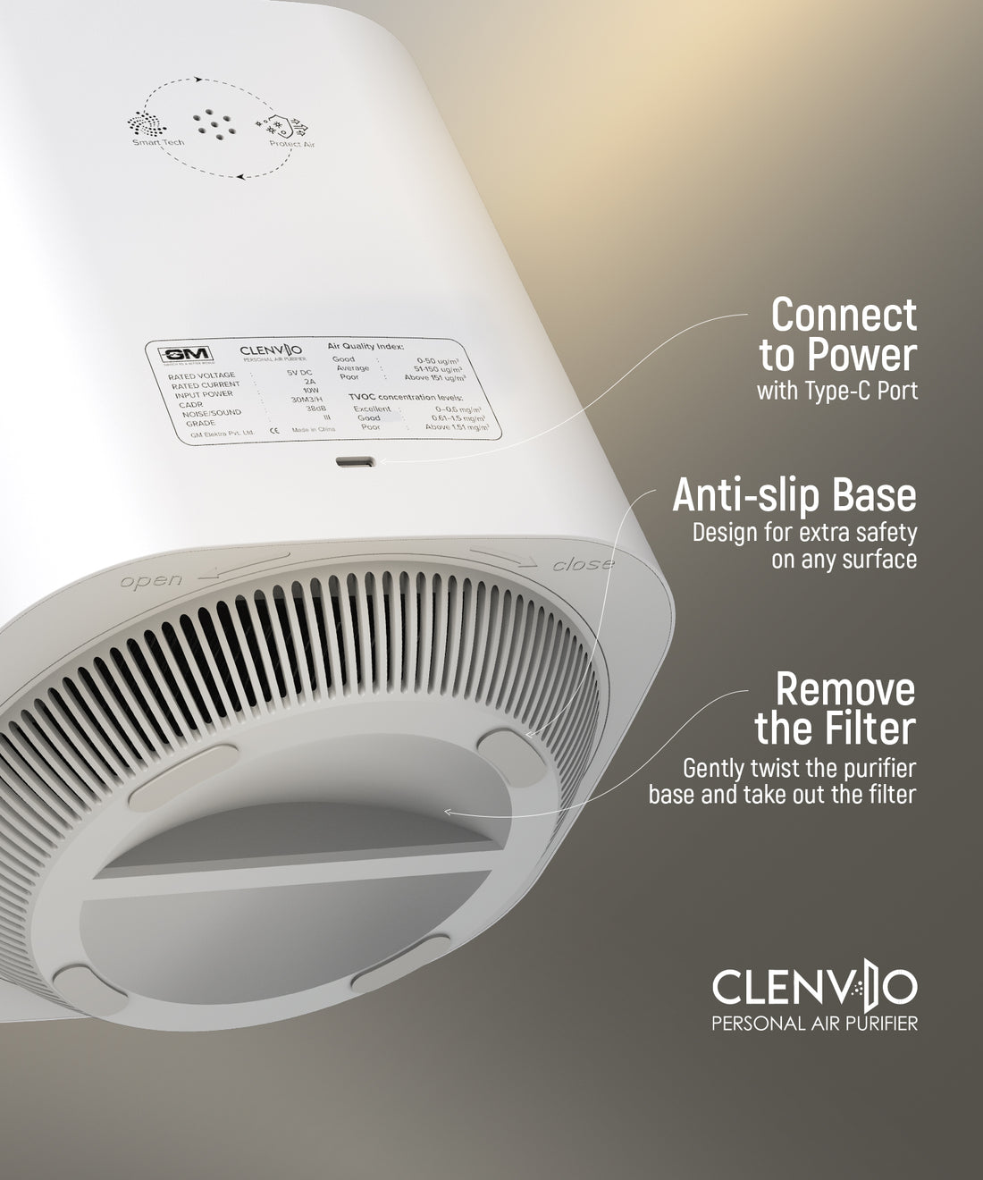 Clenvio – Air Purifier