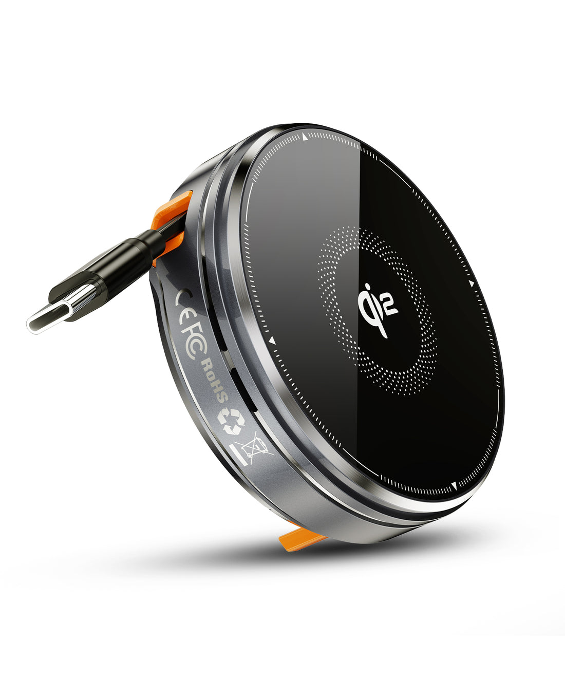 G+ Festival Combo: Arc 3-in-1 Qi2 Wireless Charger + 33W Spyder Adapter (Light Blue)