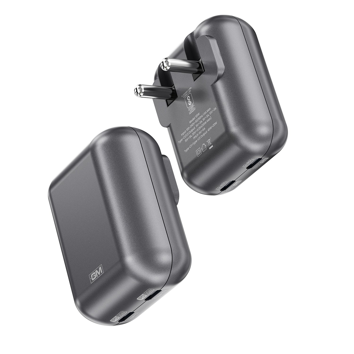 G+  Spyder Adapter 65W (Electric Grey)