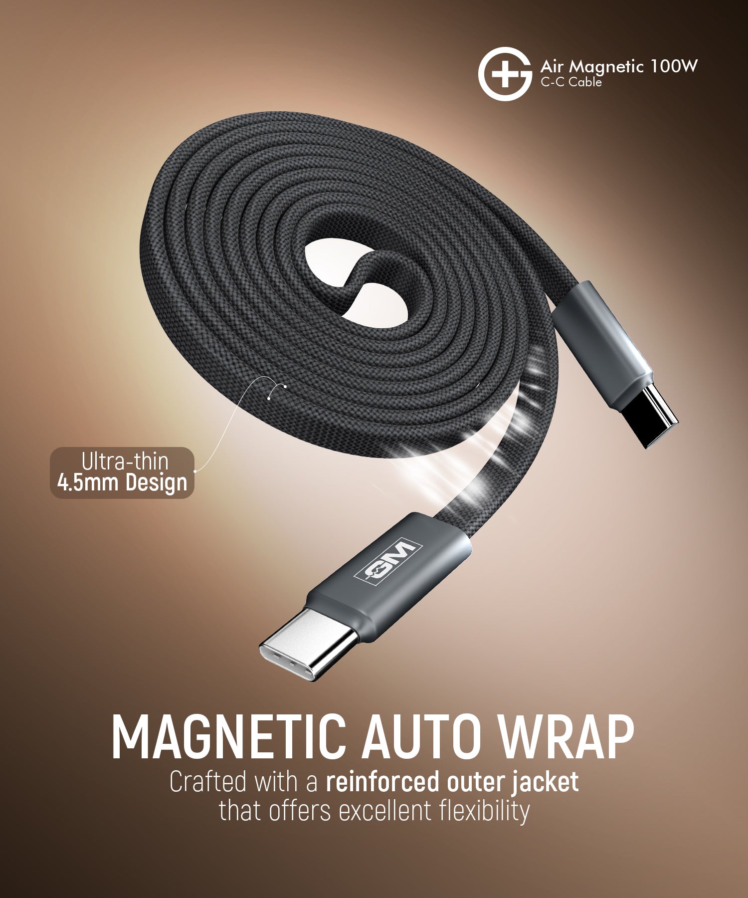 G+ Festival Combo:  Ismart Qi2.2 25W Rotation Charger+ Air Magnetic 100W C-C Cable + 70W TravelEase Pro