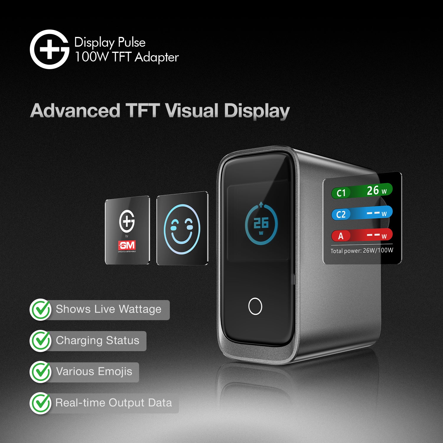 G+ DisplayPulse 100W TFT Adapter
