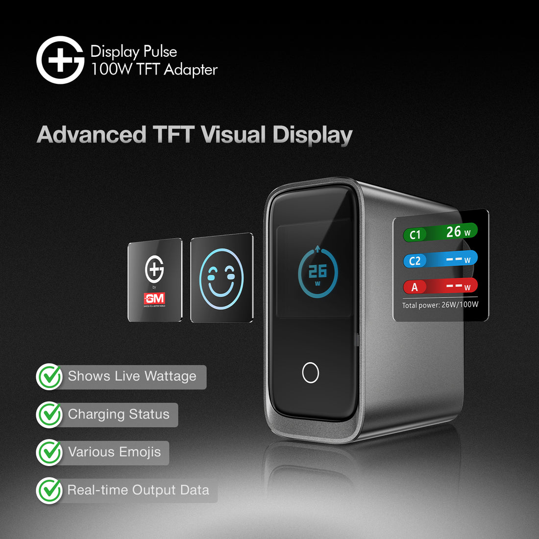 G+ DisplayPulse 100W TFT Adapter