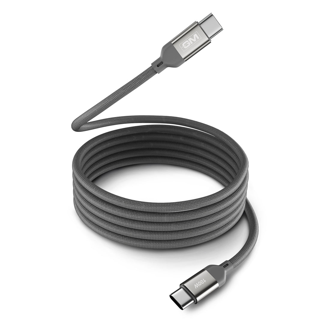 G+ FLASH PD 100W MAGNETIC CHARGING CABLE (Metallic Grey)