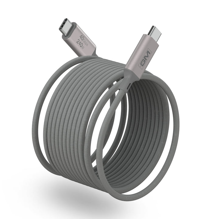 USB4 Gen-III Magnetic Cable (100cm) – 240W Fast Charging