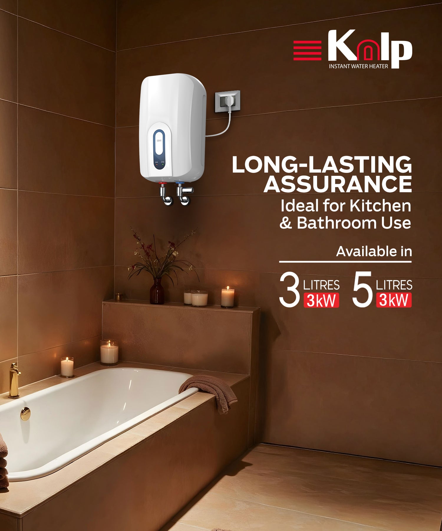 Kalp – Instant Geyser (3 Litre)