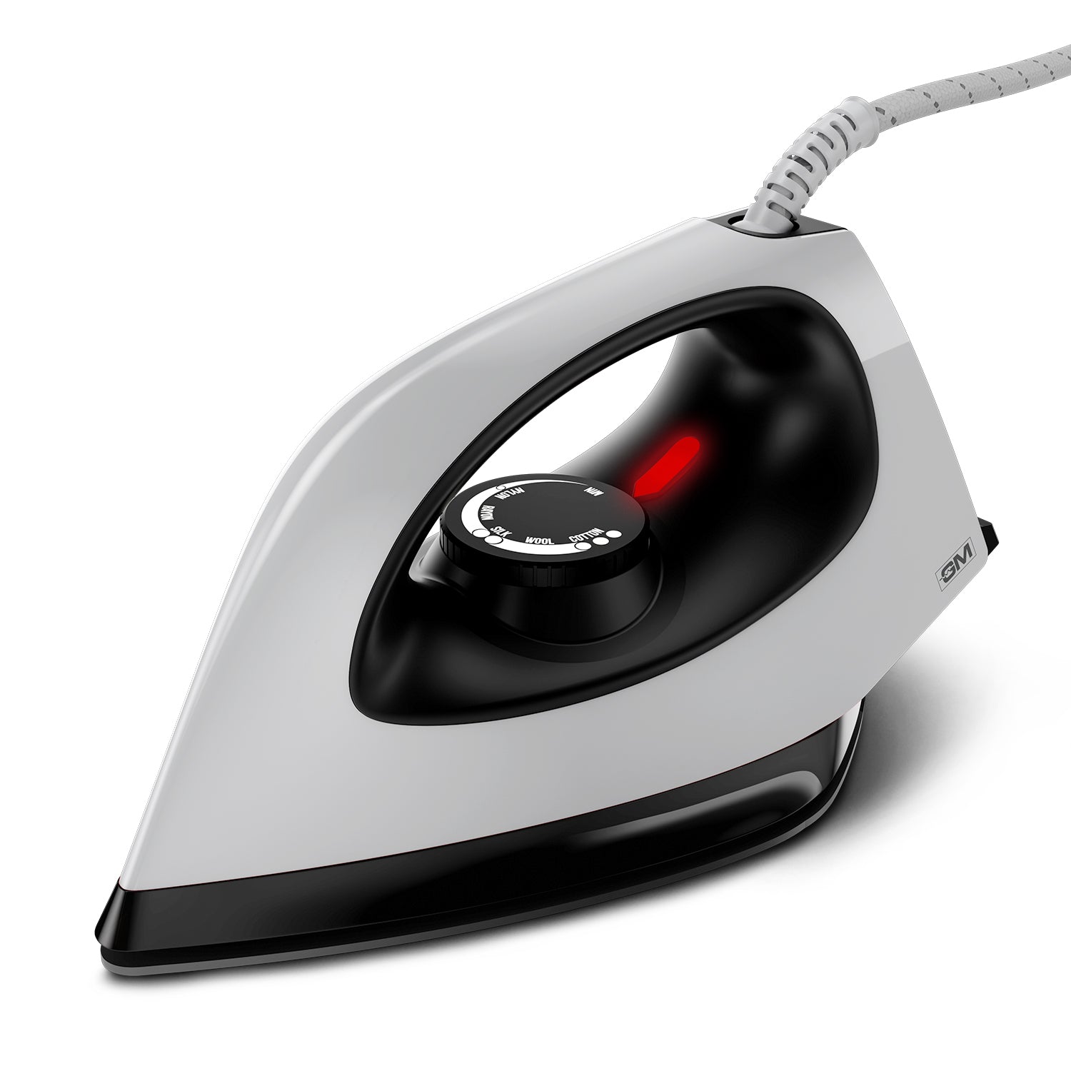 ORCA 1100 WATT DRY IRON (WHITE)