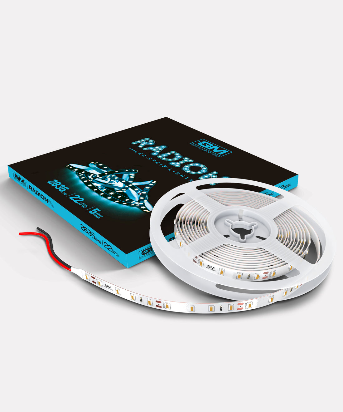 GM Radion LED Strip Light – Warm White (3000K) (IP20)