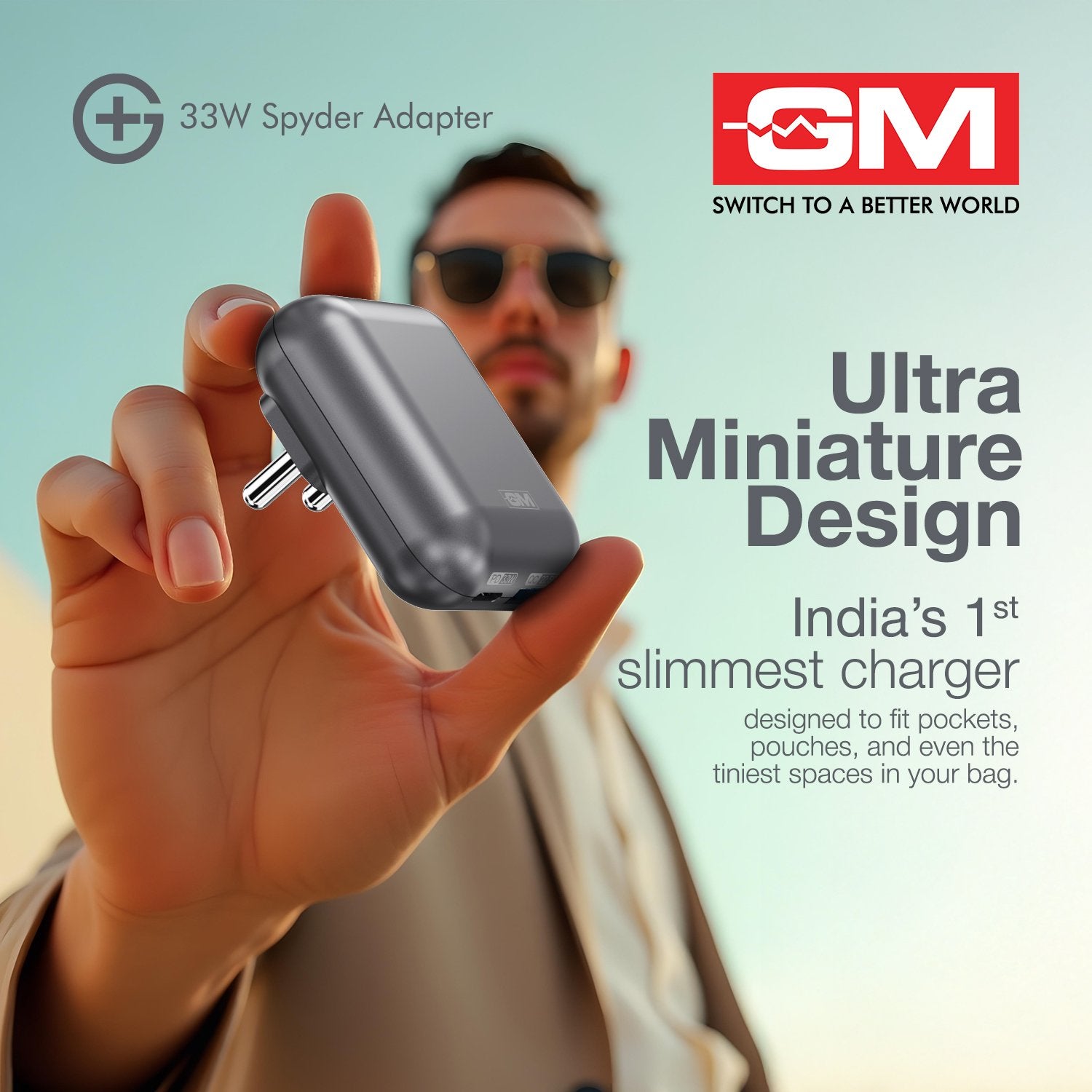 G+ Spyder Adaptor- Grey