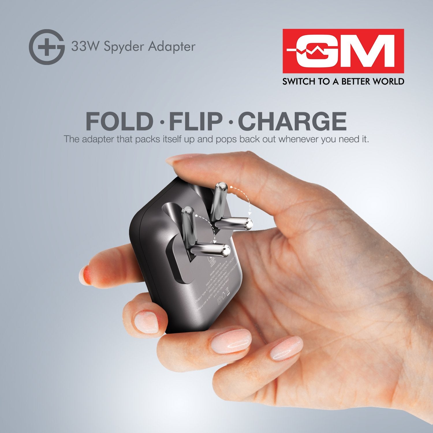 G+ Spyder Adaptor- Grey