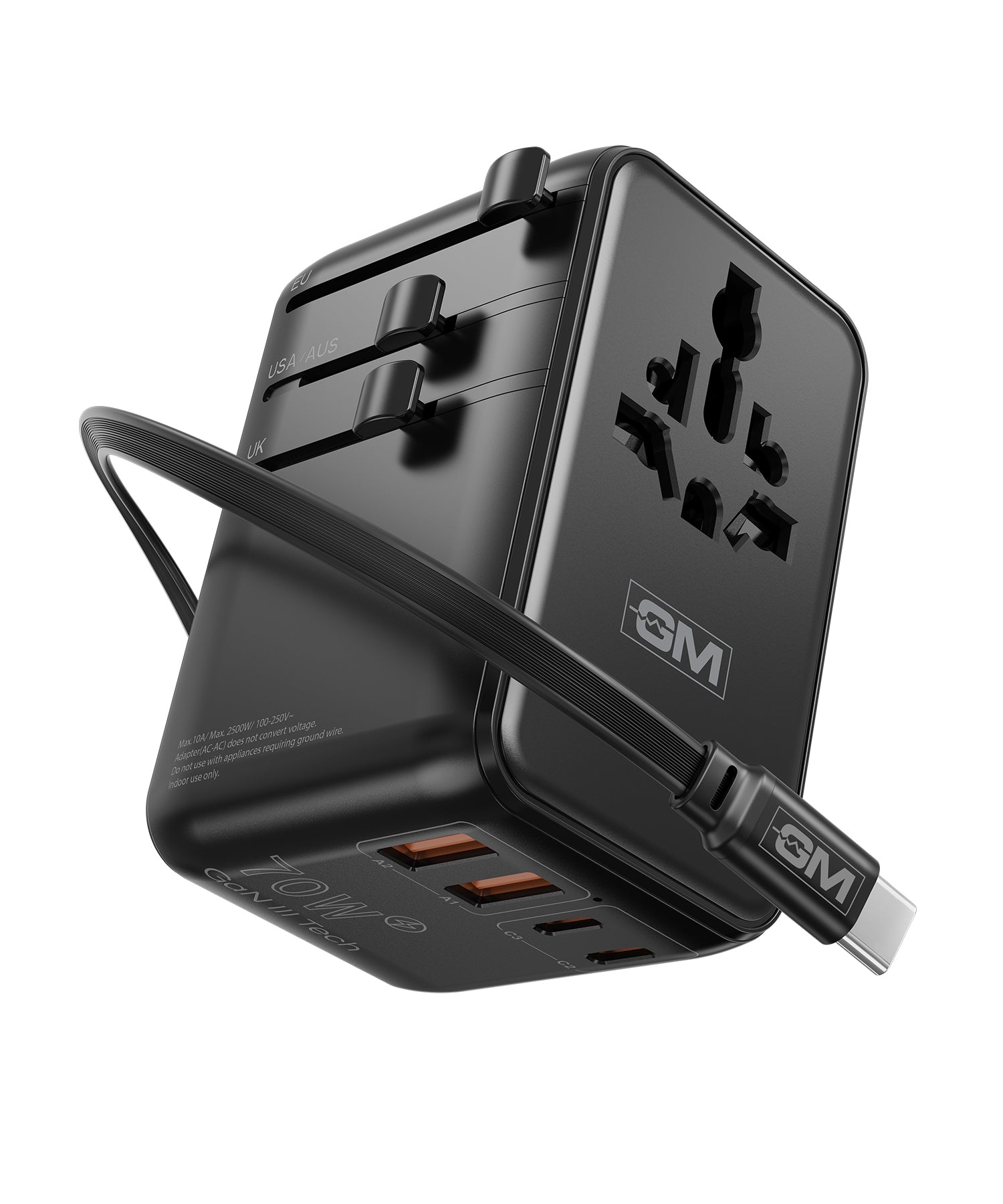 G+ Festival Combo:  Ismart Qi2.2 25W Rotation Charger+ Air Magnetic 100W C-C Cable + 70W TravelEase Pro