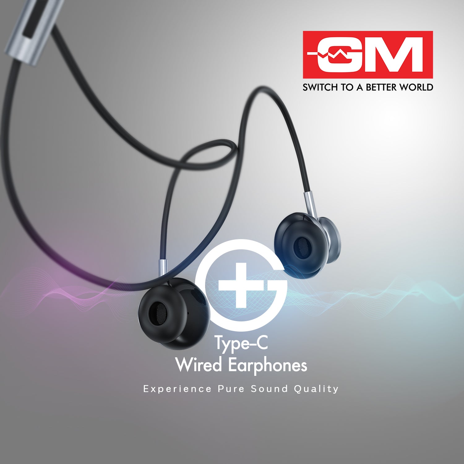 Wired Earphones - Type C (Silver)