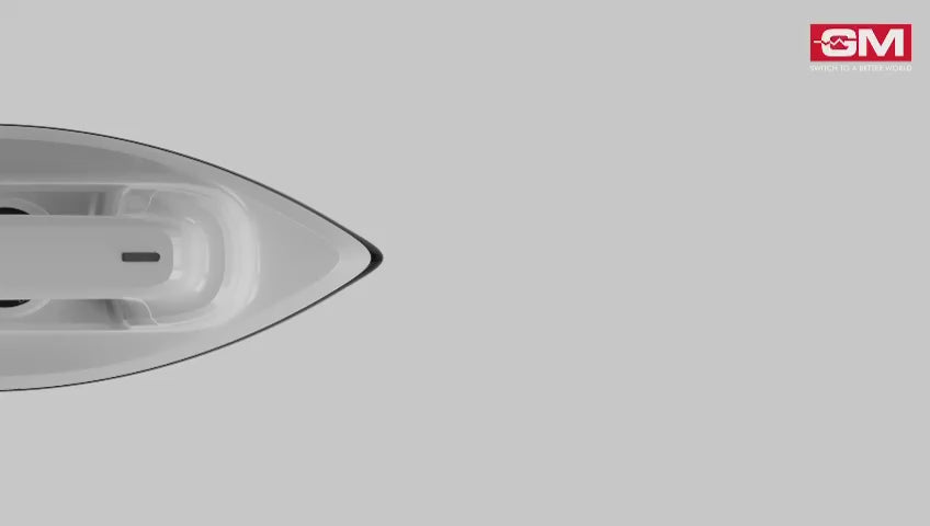 G-CRUISE 1000 WATT DRY IRON (WHITE)