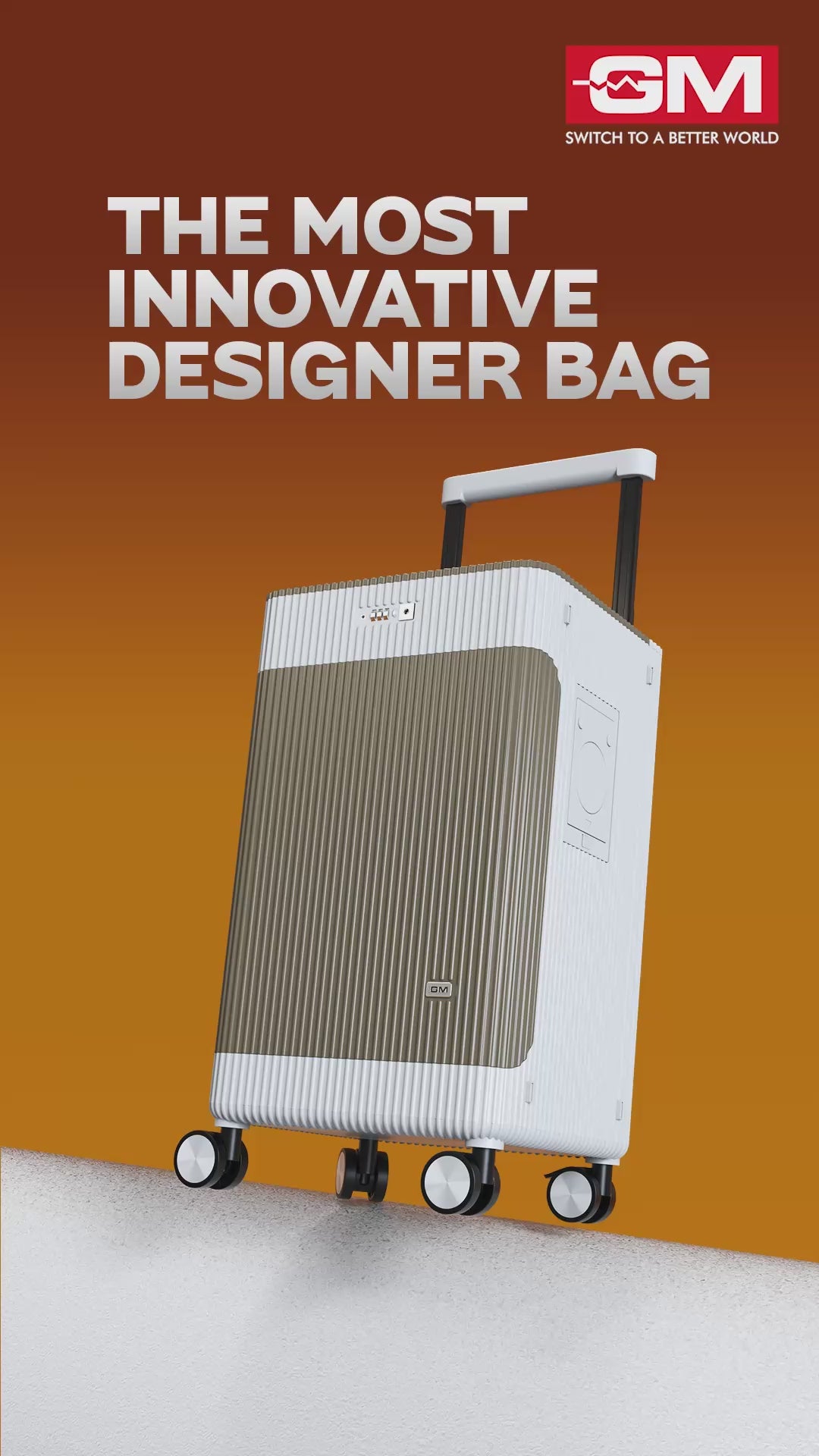 Travee Trolley Bag - Quick-Access Top Lid Storage