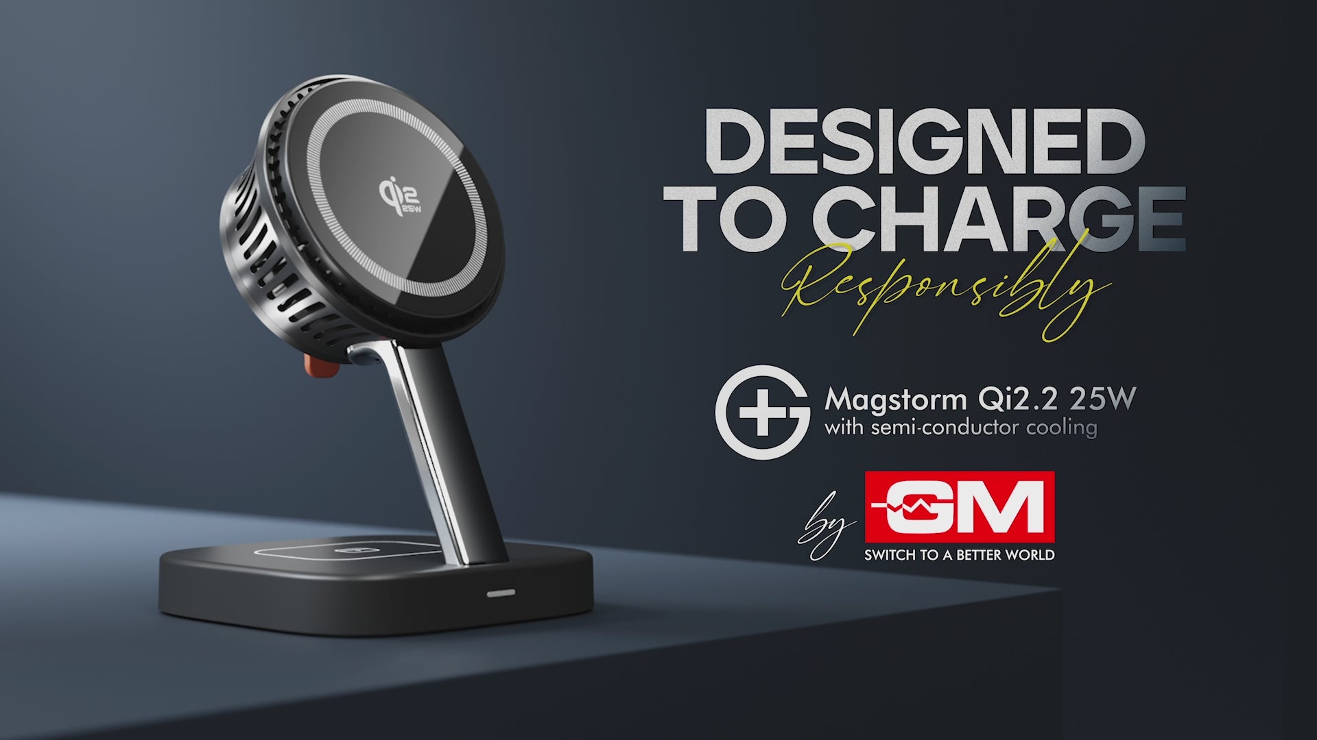 G+ Magstorm Qi2.2 25W Charger (Black)