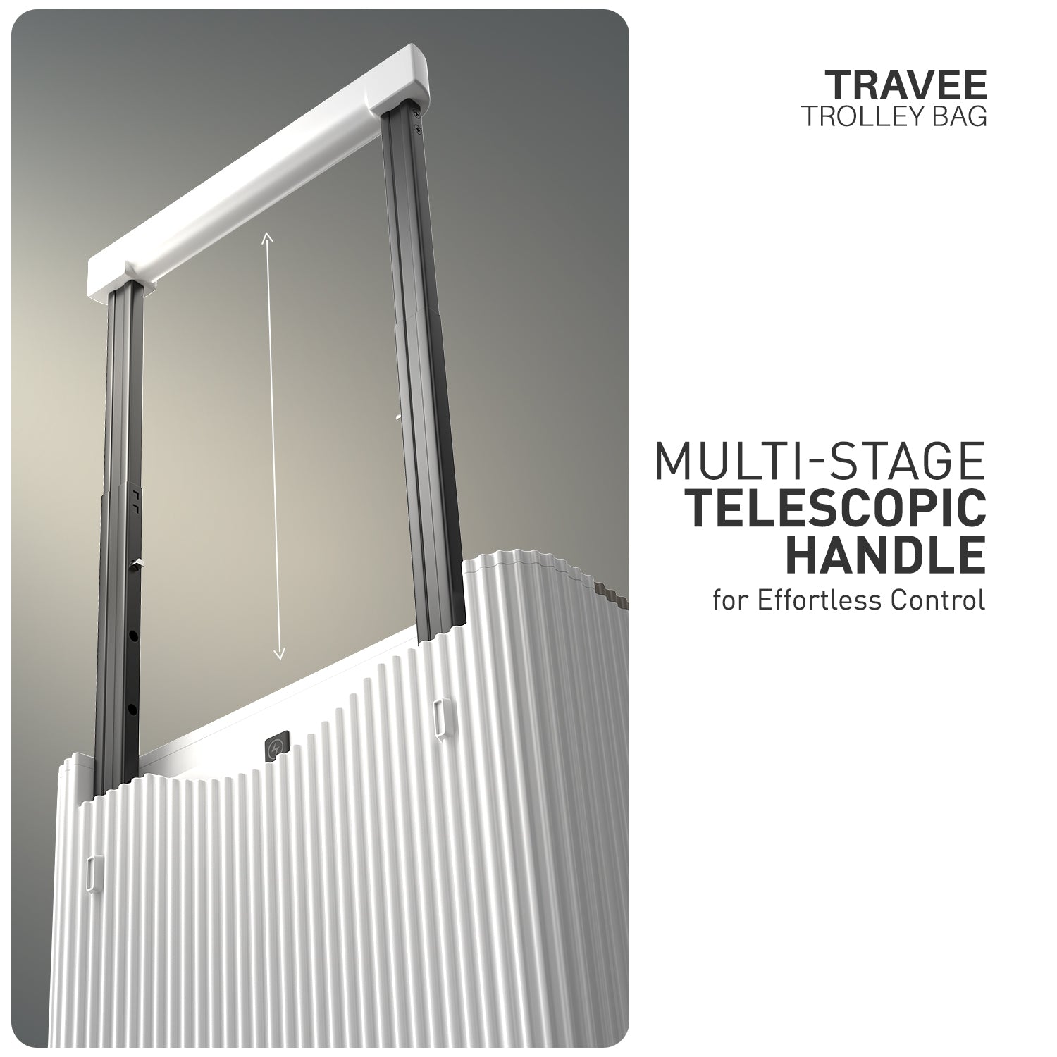 Travee Trolley Bag - Quick-Access Top Lid Storage