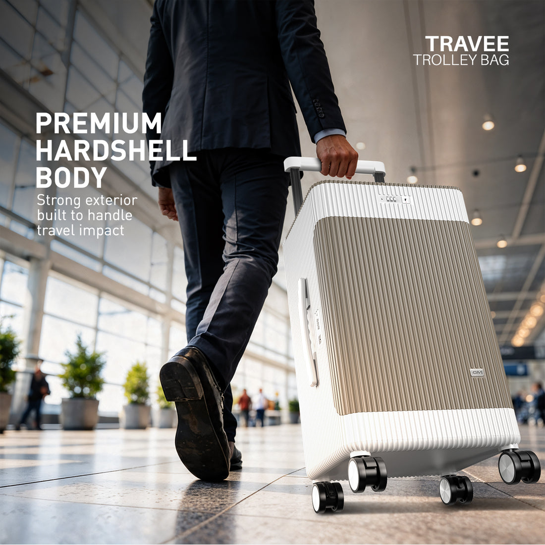 Travee Trolley Bag - Quick-Access Top Lid Storage